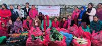 Vegetables Planted by Students in Nepalese Youth Vocational Training Program Entered the Market Successfully