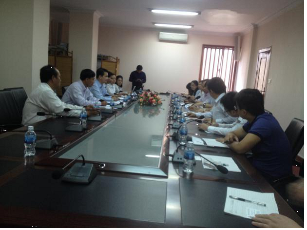 On the morning of June 30th, the delegation paid a visit to the Cambodian Ministry of Rural Development